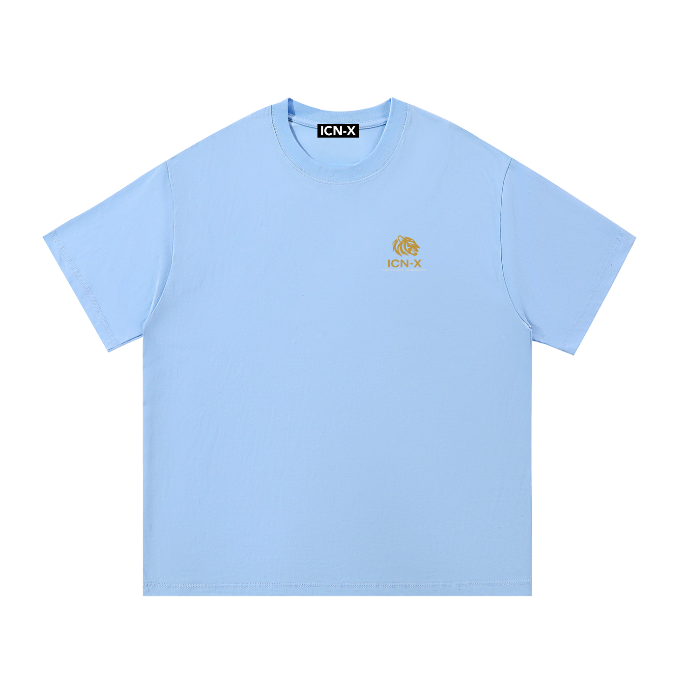 ICN-X Essential Slogan Cotton T-Shirt