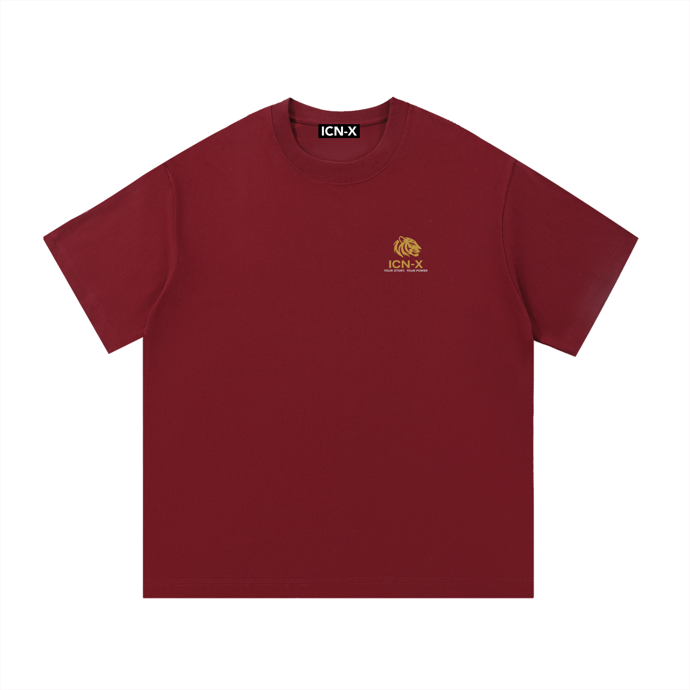 ICN-X Essential Slogan Cotton T-Shirt