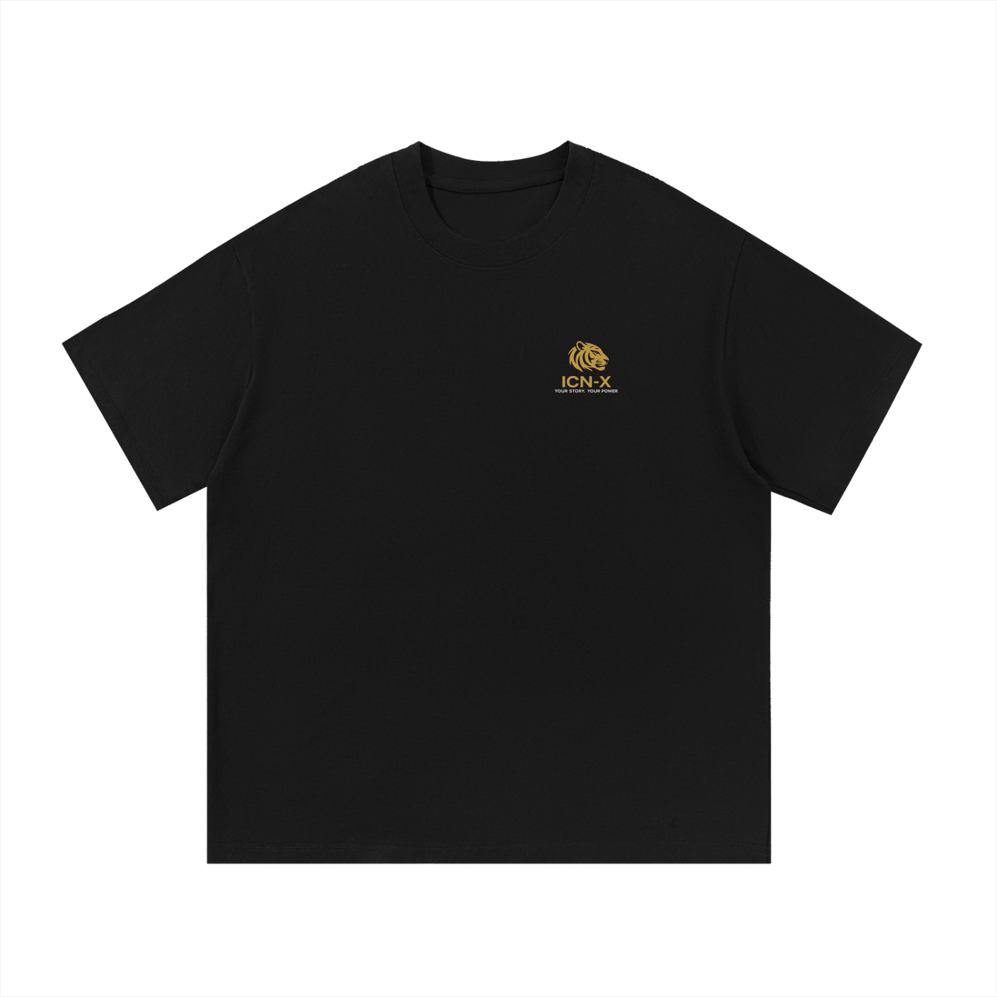 ICN-X Essential Slogan Cotton T-Shirt